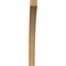 Ekena Millwork 3 1/2"W x 28"D x 36"H Thorton Smooth Knee Brace, Western Red Cedar BRC04X28X36THR00SWR - alternate 4
